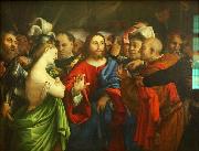 Lorenzo Lotto The adulterous woman. china oil painting artist